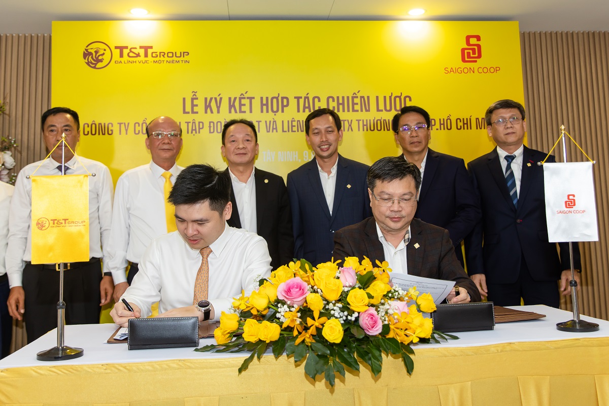 T&T Group và Saigon Co.op hợp tác phát triển mô hình bán lẻ tại các khu đô thị toàn quốc