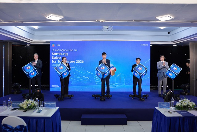 Phát động cuộc thi Samsung Solve For Tomorrow 2026 tại khu vực phía Nam