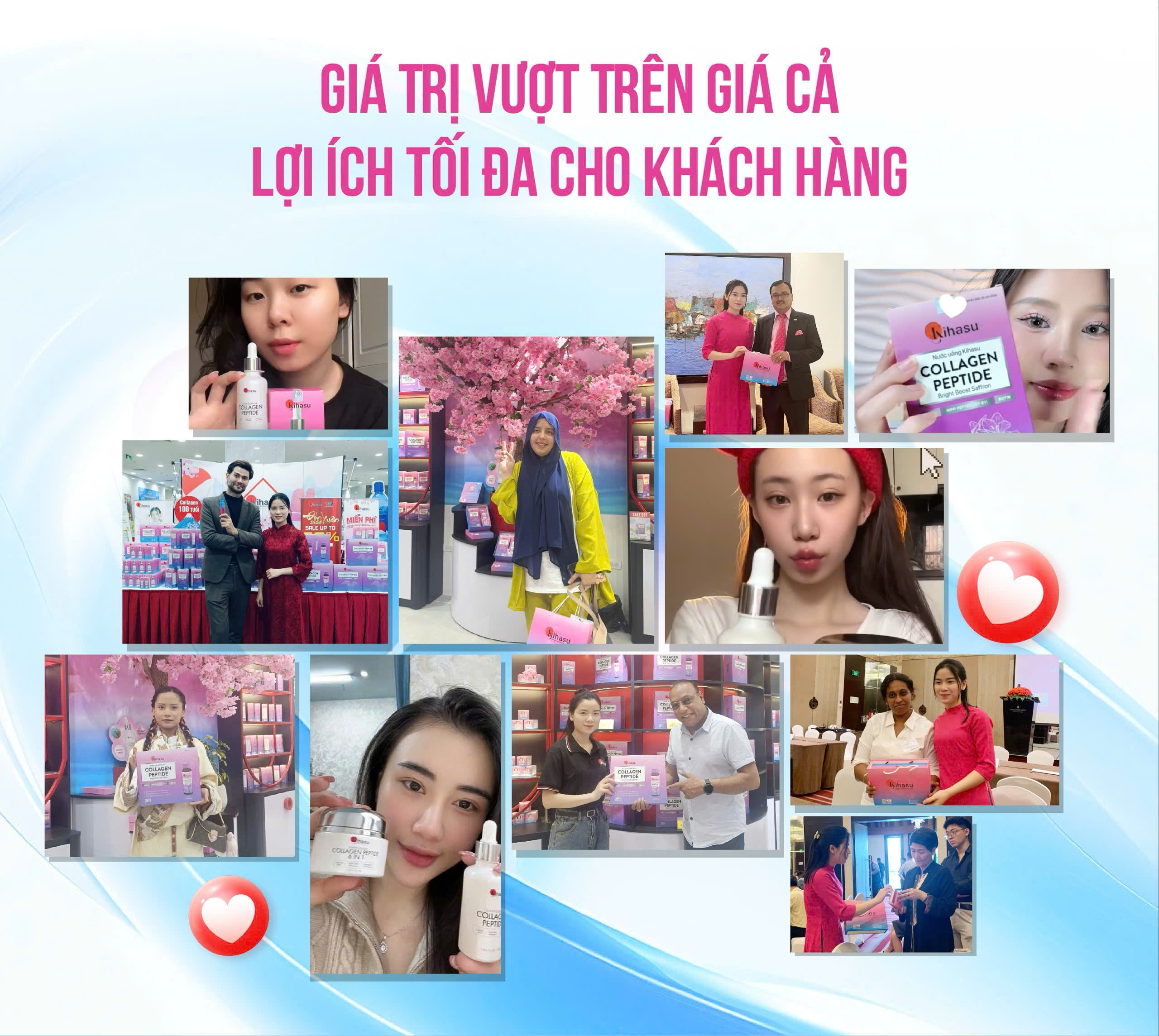  Kihasu - Giới thiệu chuỗi sản phẩm chăm sóc sắc đẹp cao cấp từ Collagen Nhật Bản tại Hội chợ Mùa Thu 2025