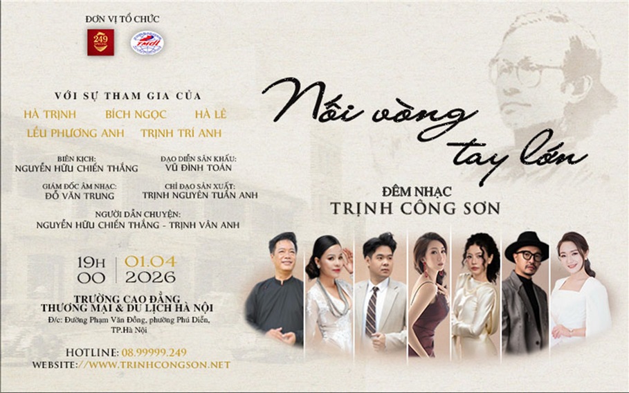 Đêm nhạc “Nối Vòng Tay Lớn” – Điểm hẹn kết nối cộng đồng họ Trịnh