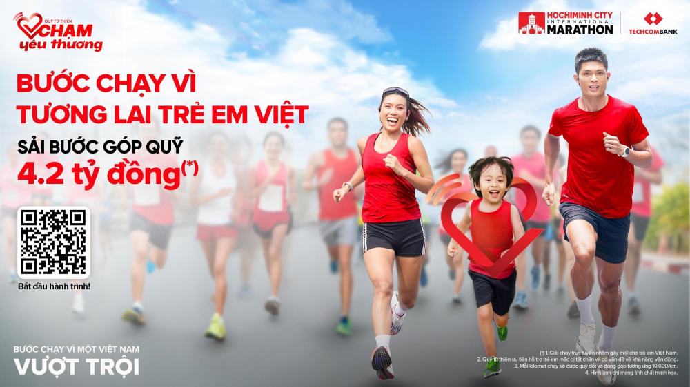 Công bố bộ vật phẩm Giải Marathon Quốc tế TP Hồ Chí Minh Techcombank mùa thứ 8