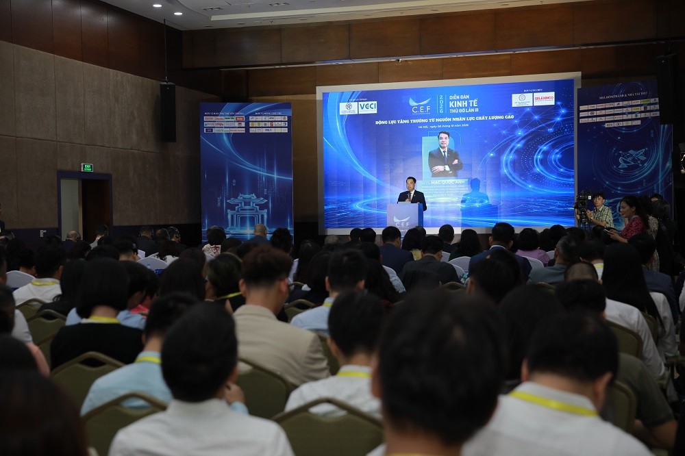 Diễn đàn kinh tế Thủ đô lần thứ III : Với chủ đề “Động lực tăng trưởng từ nguồn nhân lực chất lượng cao”