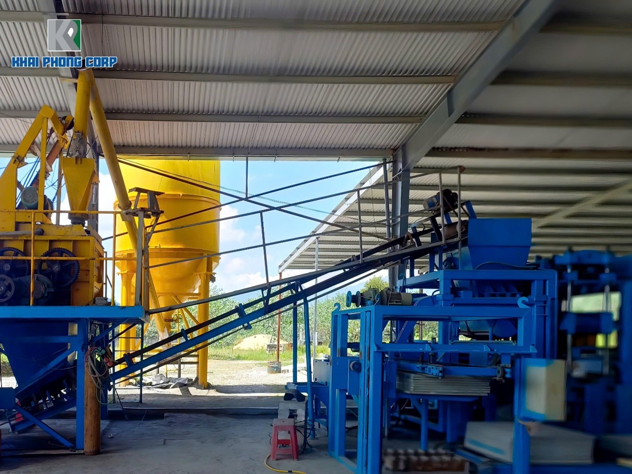 Gạch không nung Khai Phong đón đầu làn sóng vật liệu xanh