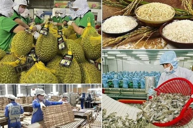 Xuất khẩu nông, lâm, thủy sản Việt Nam tăng mạnh trong 9 tháng