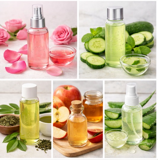 5 công thức nước hoa hồng tự chế đơn giản giúp da sáng mịn, khỏe mạnh tại nhà