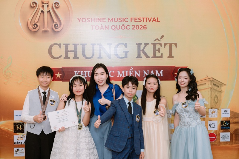 Nguyễn Thái An và hành trình chinh phục 99/100 tại Yoshine Music Festival 2026