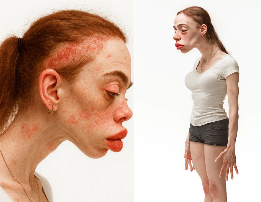 Lưng gù, mặt biến dạng - mô hình dự báo nhan sắc influencer tương lai