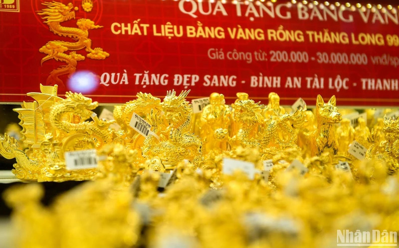 Giá vàng ngày 19/2: Vàng giảm giá Ngày vía Thần Tài