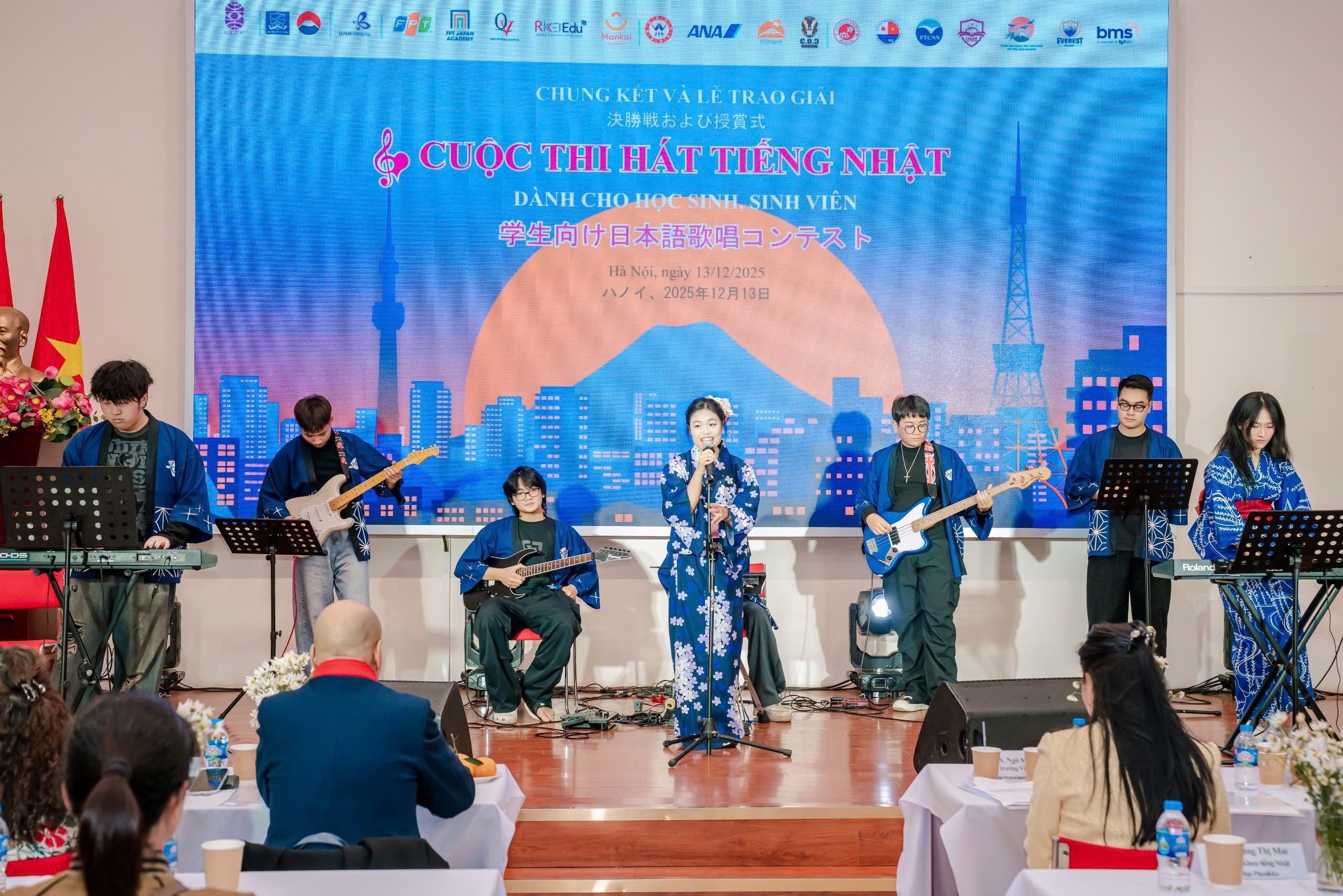 Lan tỏa tình yêu ngôn ngữ và văn hóa Nhật Bản qua cuộc thi Hát tiếng Nhật dành cho học sinh, sinh viên