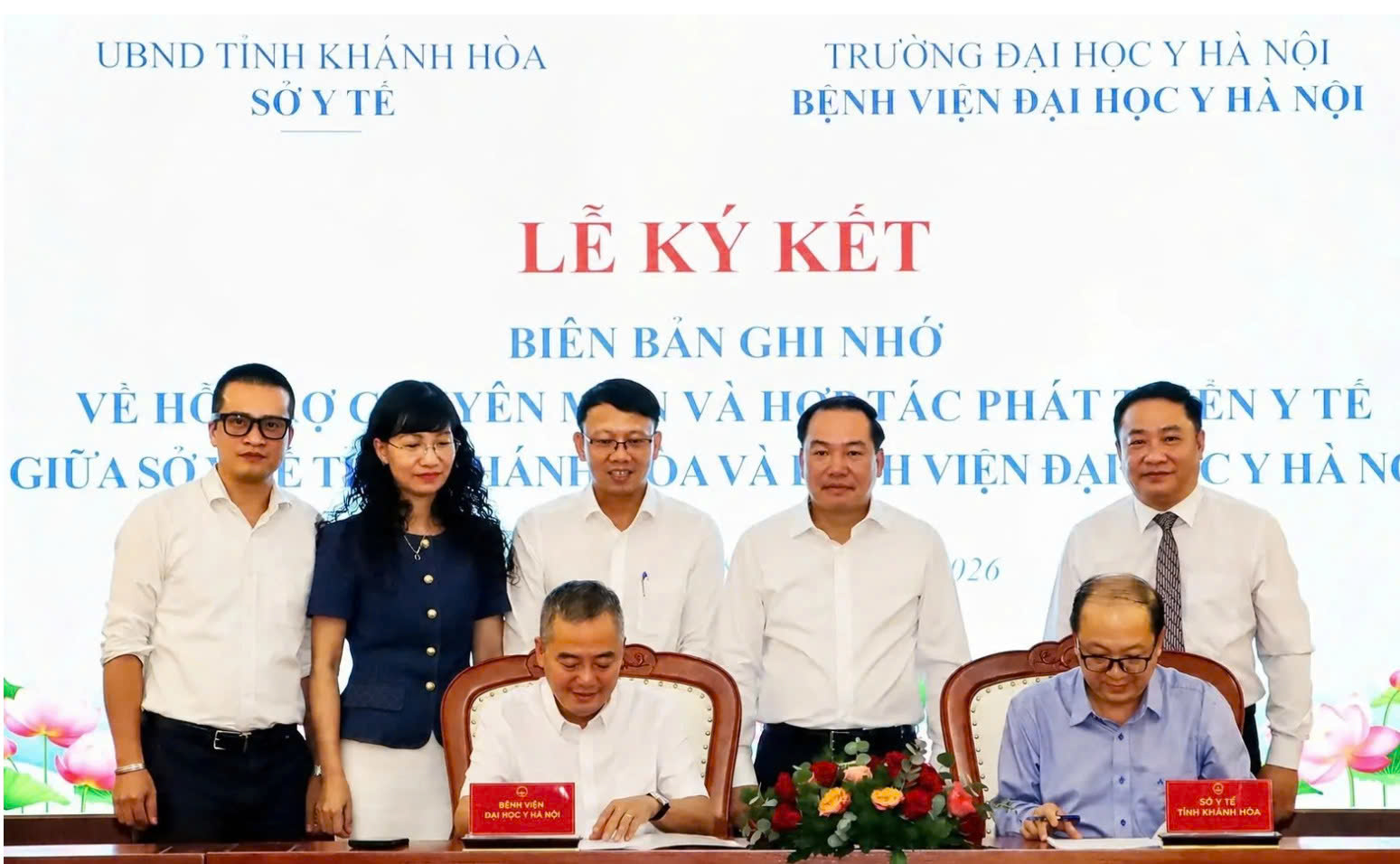Khánh Hòa hợp tác y tế với Bệnh viện Đại học Y Hà Nội